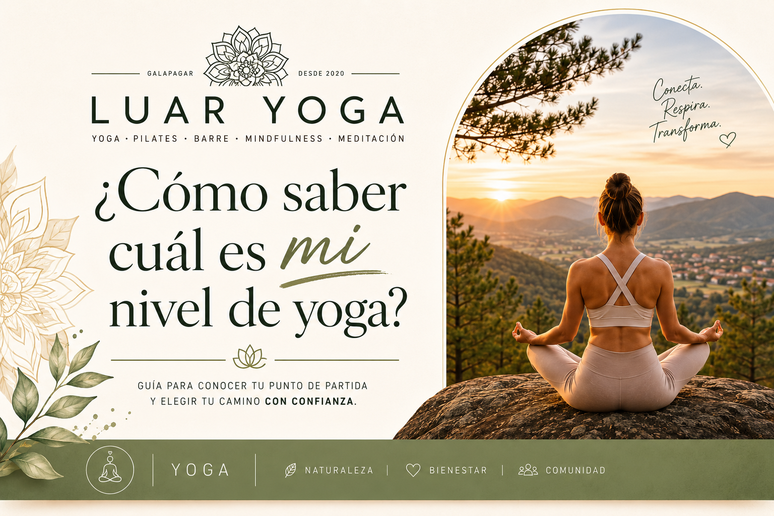 ¿Cómo saber cuál es mi nivel de yoga?